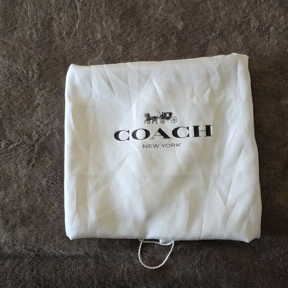 Coach Edie 31 Haircalf Shoulder Bag Scatter Leaf Walnut Multi F38332 NWT - Picture 12 of 16